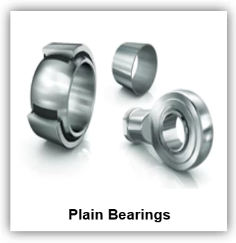 Plain bearings visual - simple design for low friction and smooth linear motion