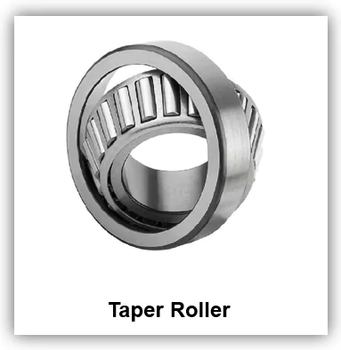 Tapered roller bearings diagram - designed to handle both radial and axial loads efficiently