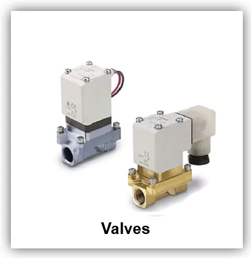 Explore our range of pneumatic valves for control and regulation in pneumatic systems. From directional control valves to solenoid valves, our valves offer precise control over air flow for various applications.